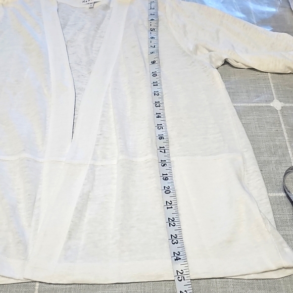 Habitat 100% Linen Sweater , Color White, Size M - Picture 8 of 9